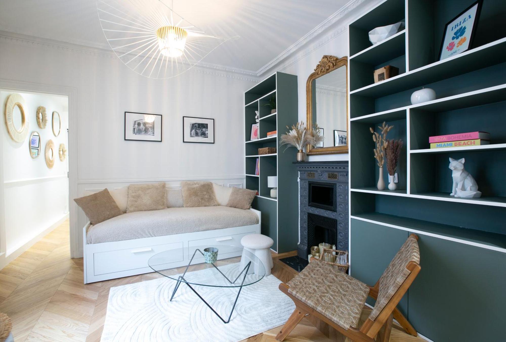 Lovely Apartment Near By Eiffel Tower - V90 Párizs Kültér fotó